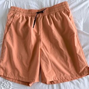 Cat & Jack Orange and Black Relaxed Fit Shorts